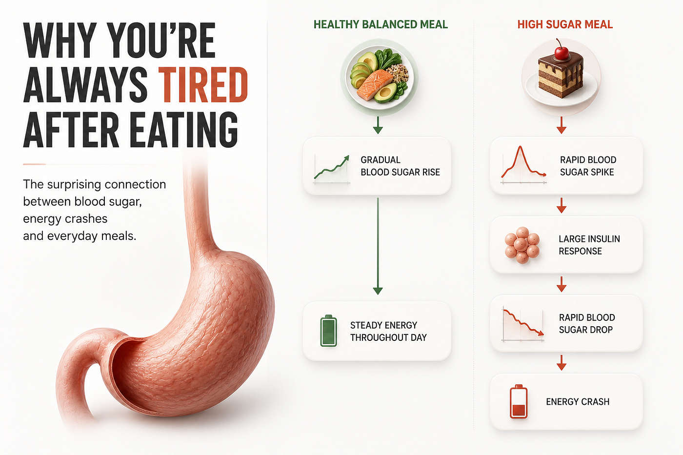 Why You’re Always Tired After Eating