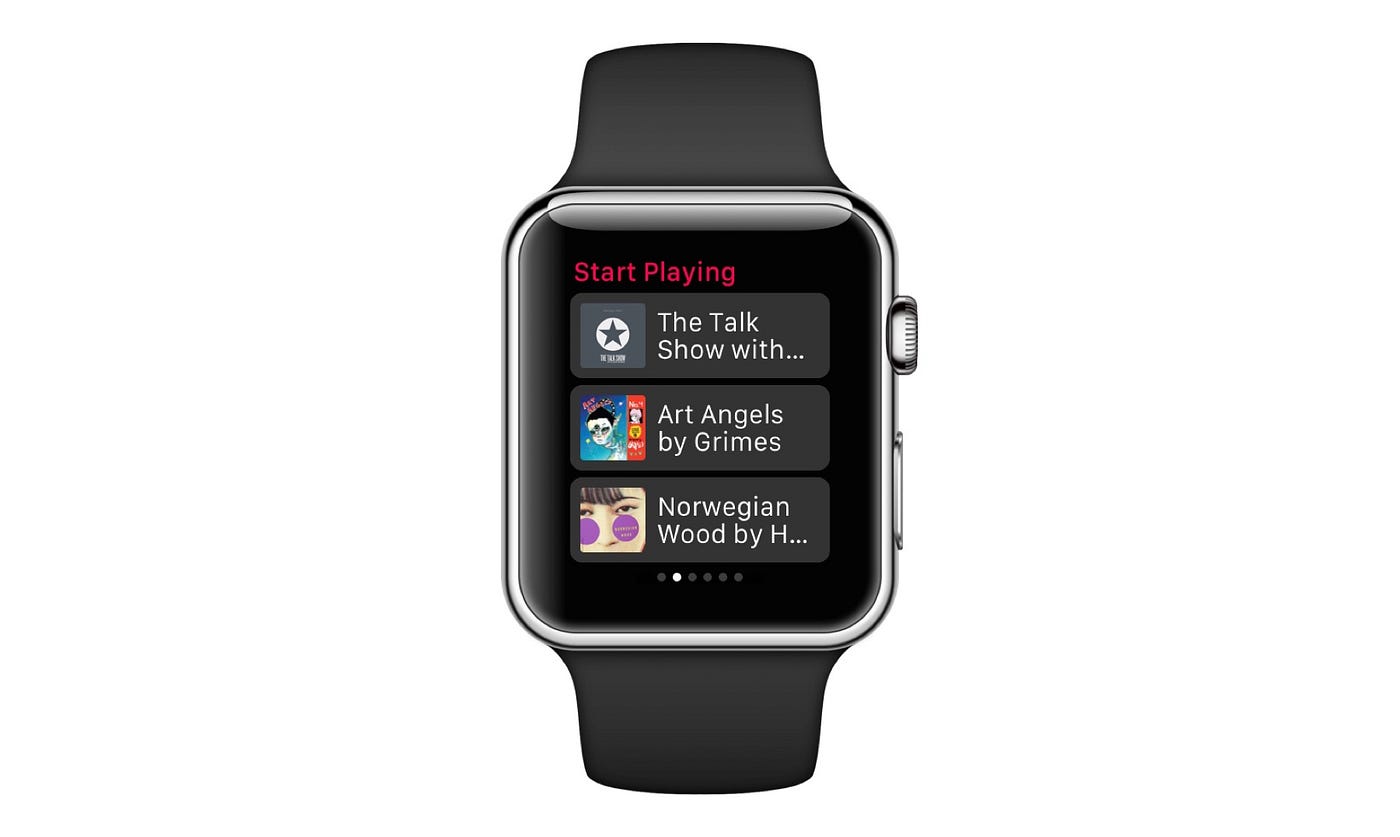 Now Playing on Apple Watch. The Now Playing glance is one of the…, by Ryan  Considine