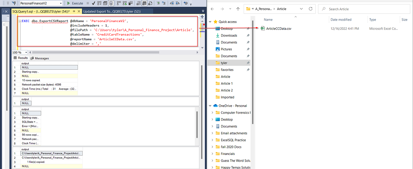 My First (Automated) Dashboard! The SQL [Part 2] | by Tyler Trice | Medium
