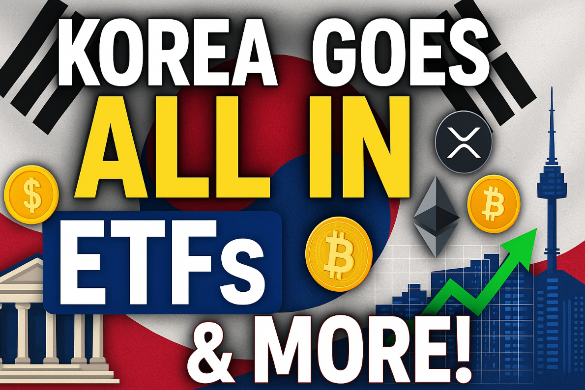 Korea Goes ALL IN On Crypto: ETFs, Institutions, XRP & More! | by Dominalt  | Coinmonks | Medium
