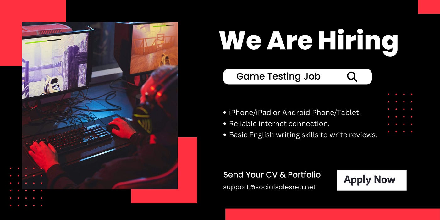 Video Game Tester Jobs  Get Paid To Play Games! — Steemit