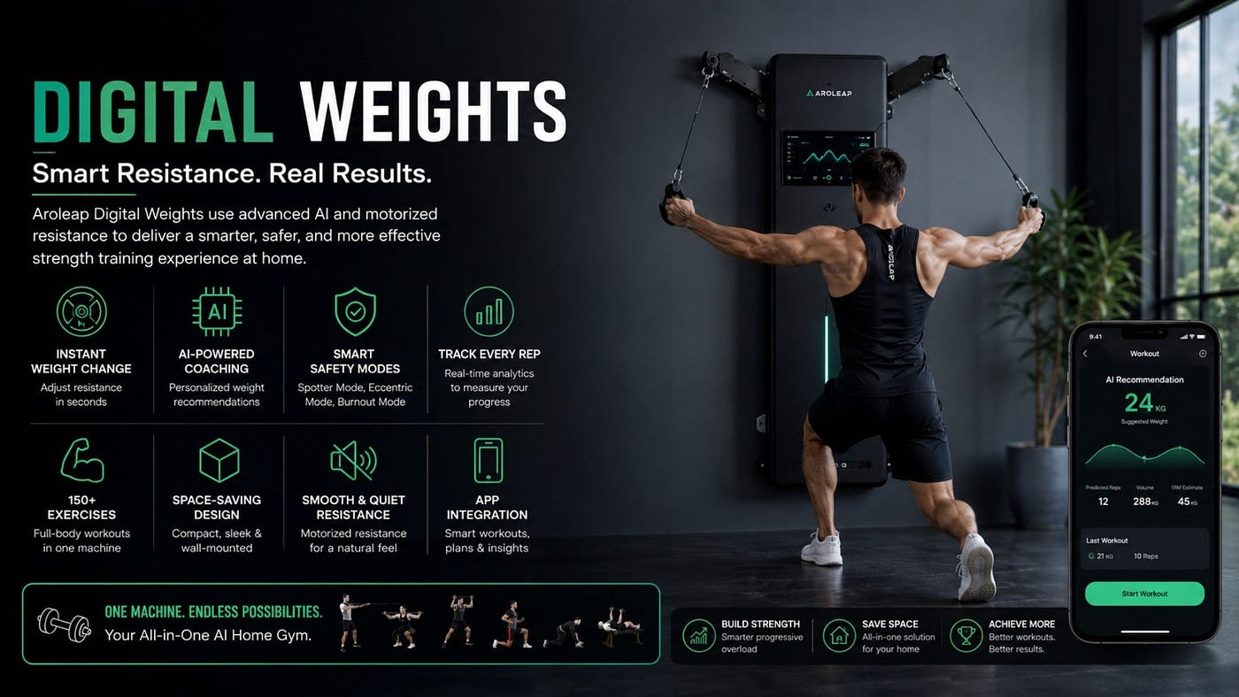 Digital Weights: The Future of Smart Strength Training