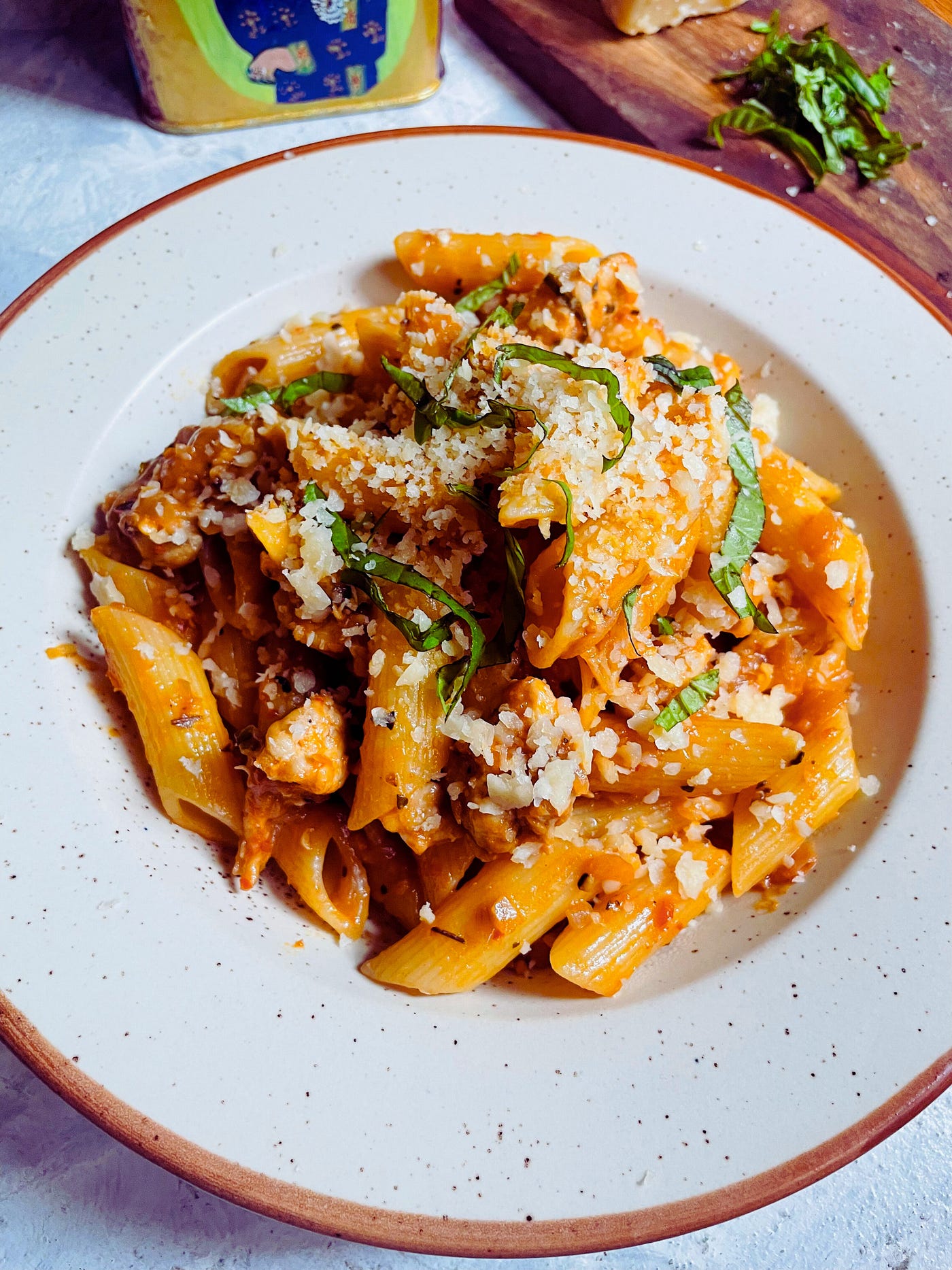 Spicy Chicken Penne alla Vodka | Kitchenstagram