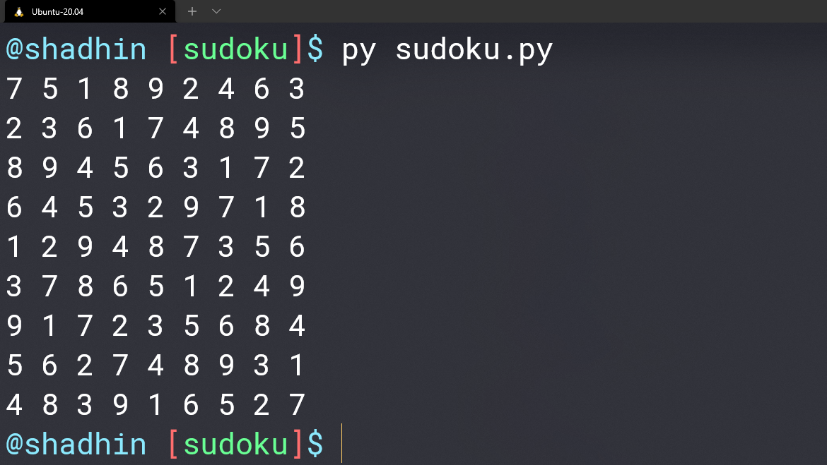 Solve sudokus automatically with Python and PyAutoGUI