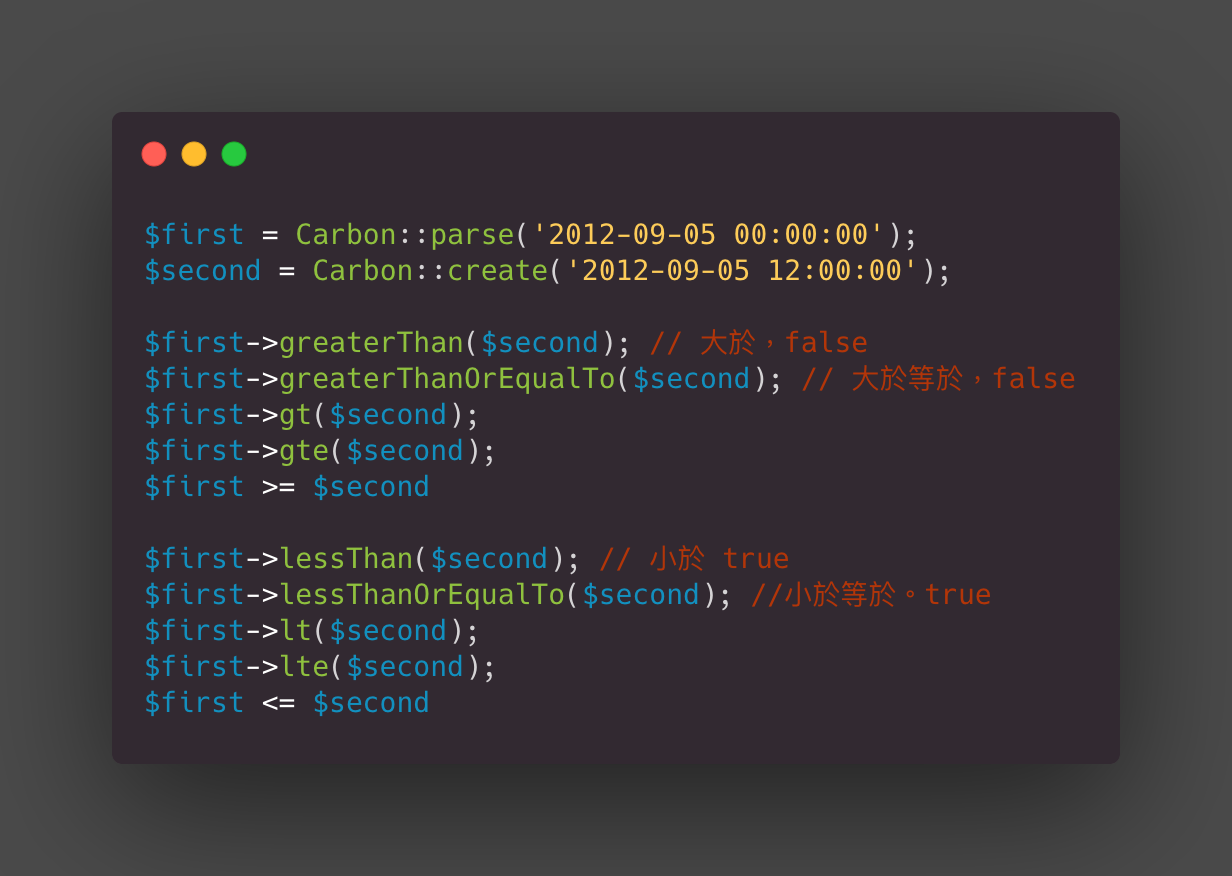 Laravel 怎麼處理日期與時間? Carbon 使用技巧整理(上) | by Johnliutw | JohnLiu 的軟體工程思維| Medium