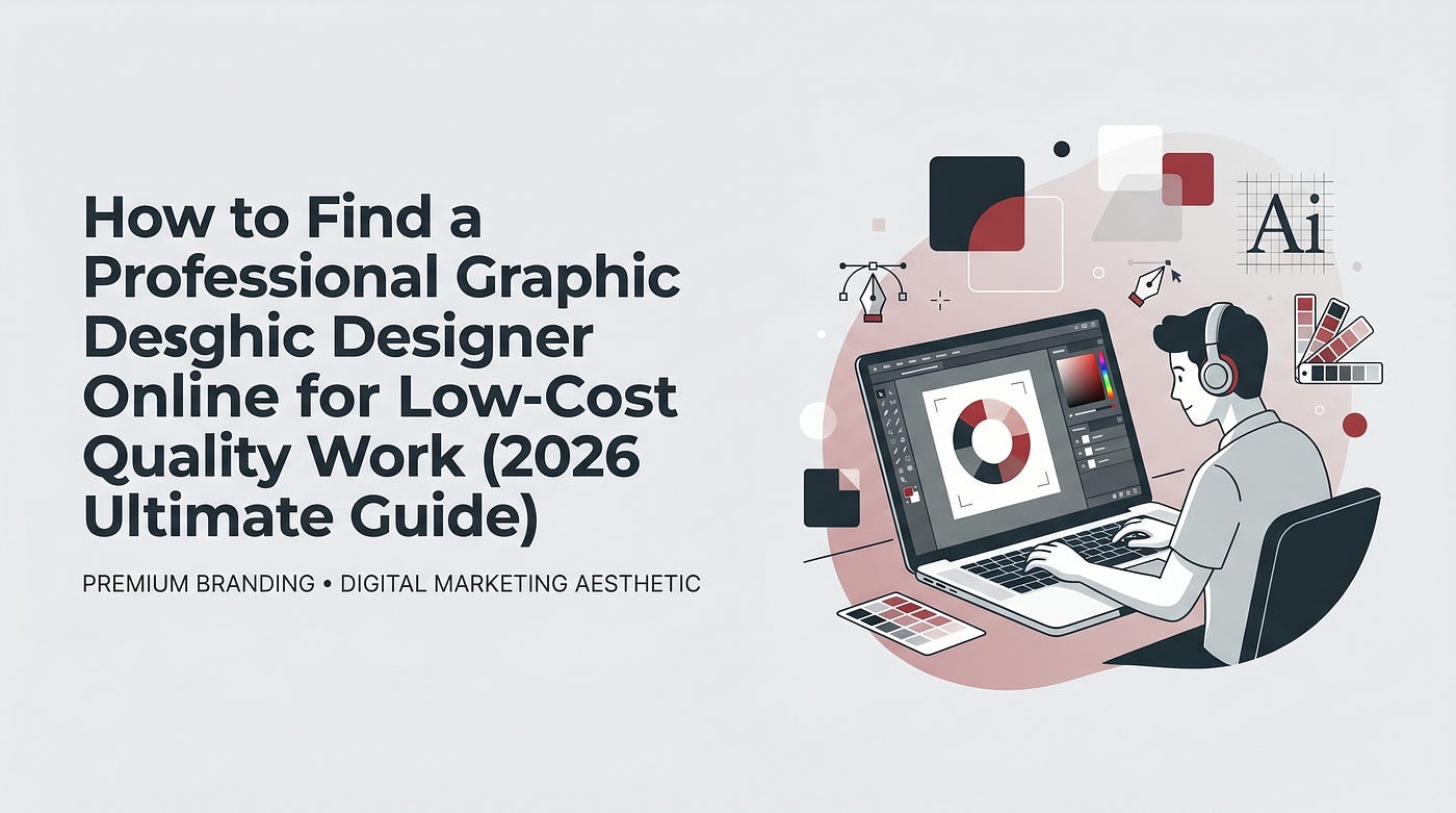 How to Find a Professional Graphic Designer Online for Low-Cost Quality Work (2026 Ultimate Guide)
