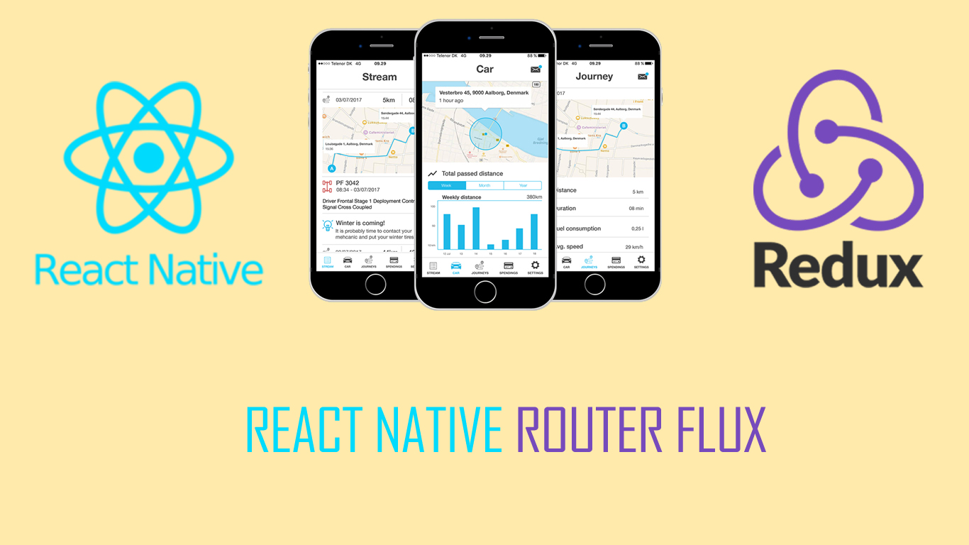 React native setup with redux and react-native-router-flux | by Pratham  Mehra | ZestGeek | Medium