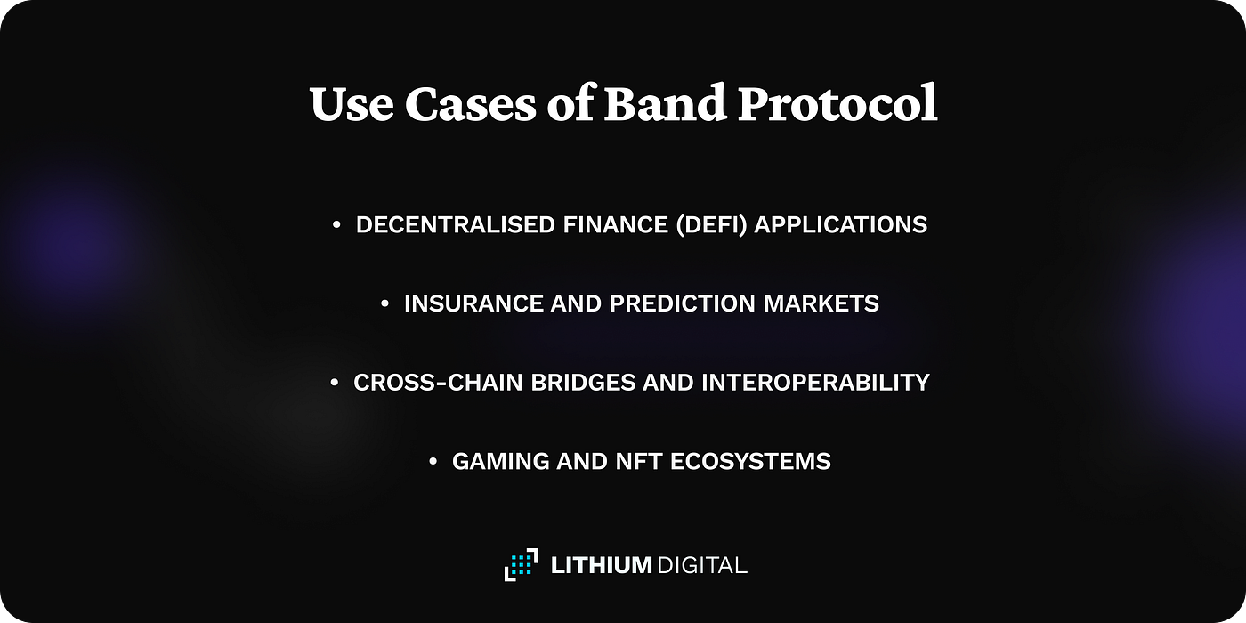 Bridging the Gap: How Band Protocol Powers Blockchain Applications with  Real-World Data | by Lithium Digital | Lithium Digital | Medium