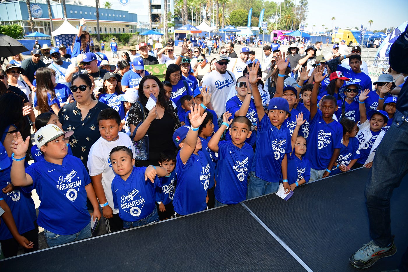 Dodger Dreamteam PlayerFest at UNIQLO Field at Dodger Stadium (Gary A. Vasquez/Los Angeles Dodgers)