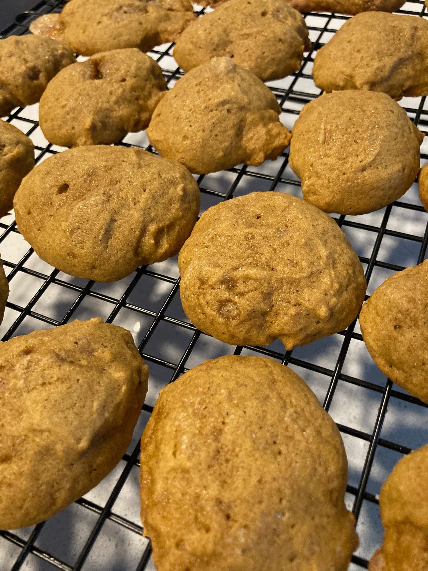Pumpkin “Pillow” Cookies