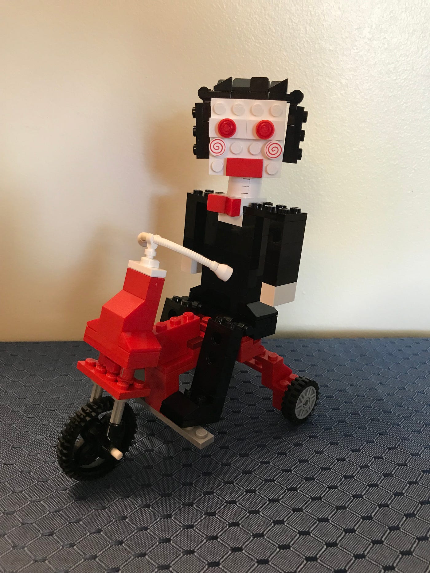 LEGO Billy (from SAW). Sometimes I get my inspiration for a… | by Kimberly  Faul | Medium