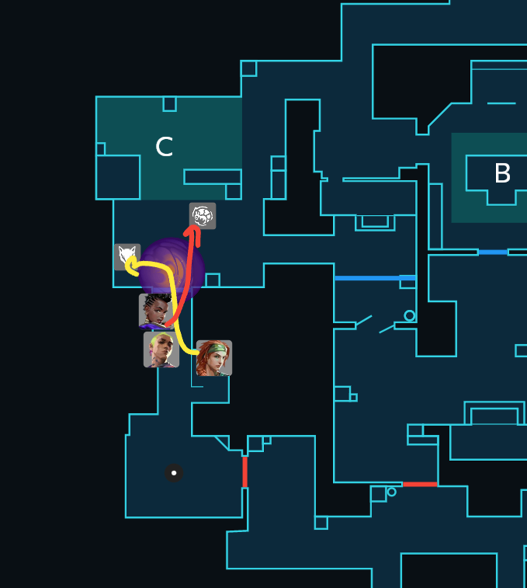 Valorant Best Brimstone Smoke spots for Ascent on attack