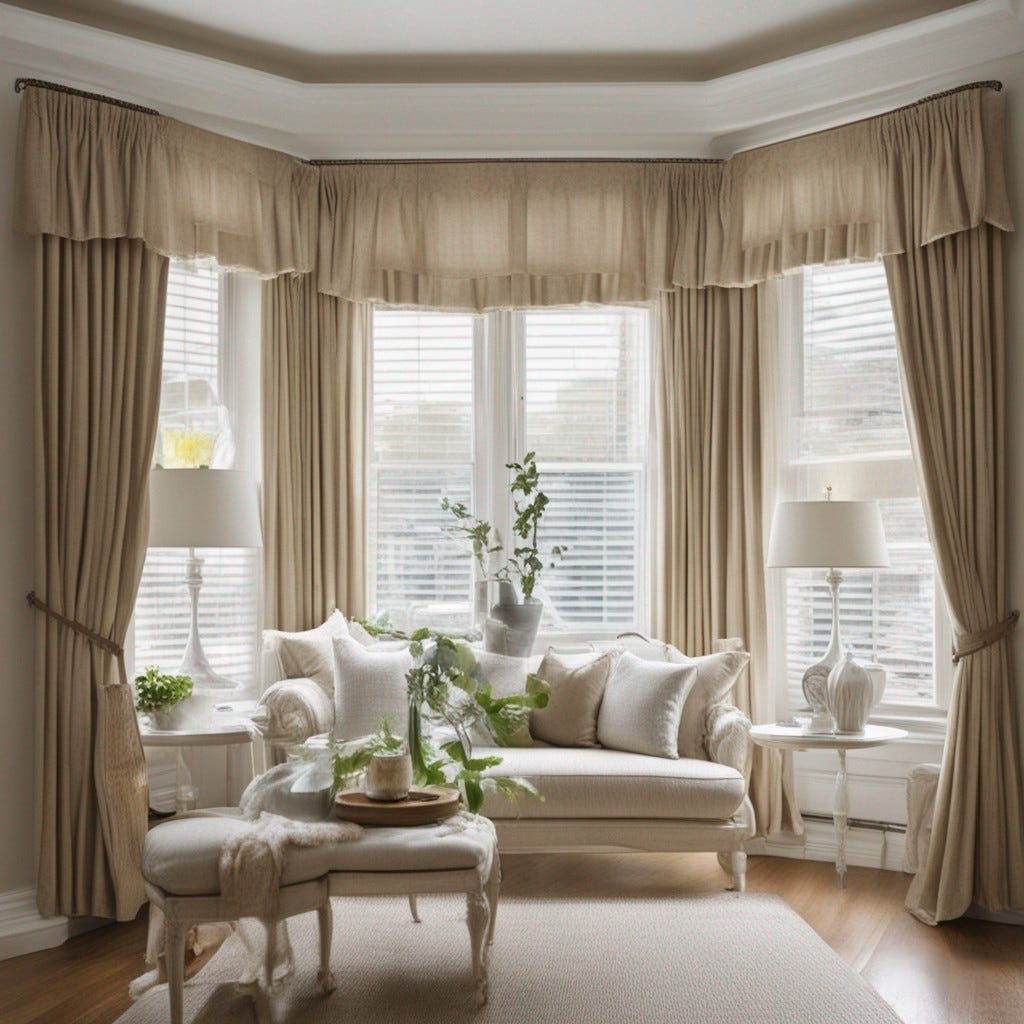 How to Hang Curtains in a Bay Window: 14 Steps (with Pictures)