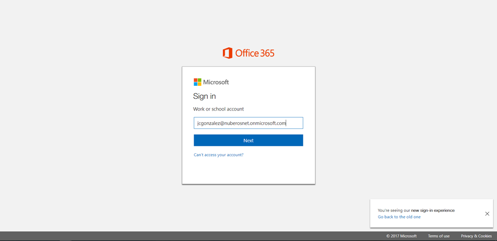 New sign in experience in Office 365! | by Juan Carlos González | REgarding  365