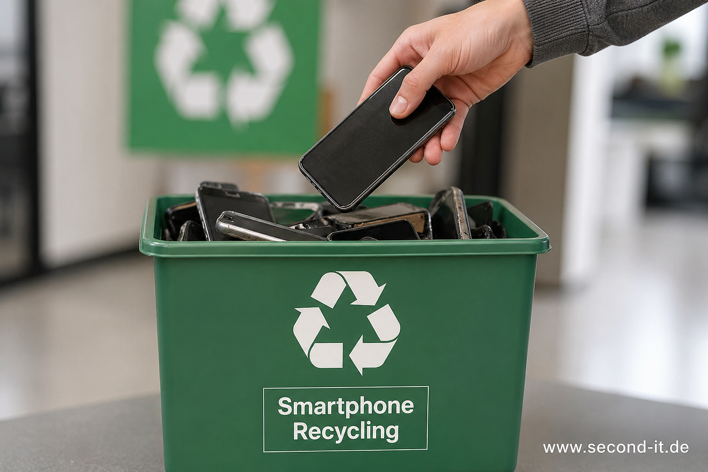 Smartphone Recycling im Unternehmen: Risiken vermeiden, Werte sichern