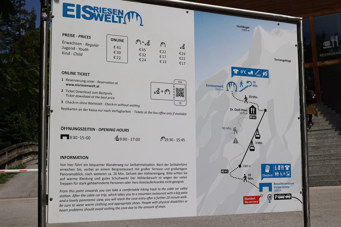 Weekend trip — Eisriesenwelt