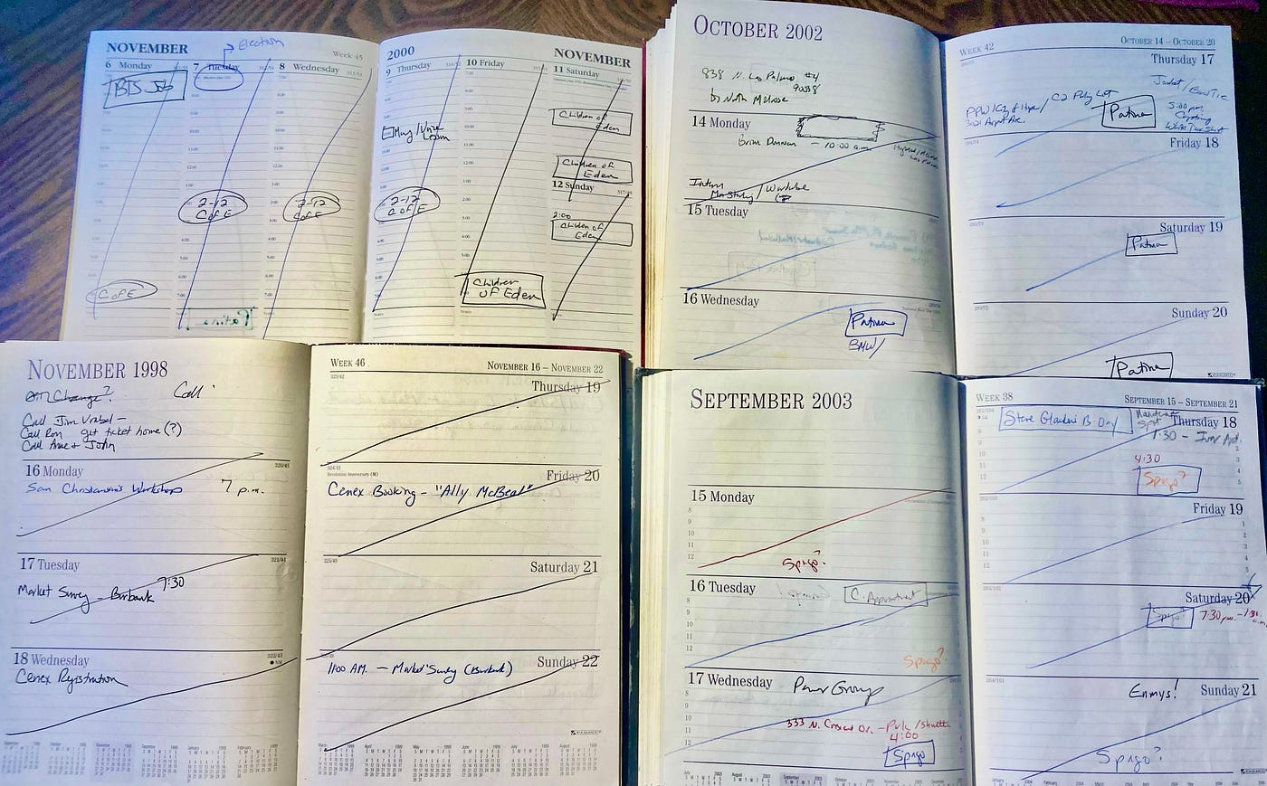 Revisiting Old Day-Planner Calendars is a Trip | by Joe Guay