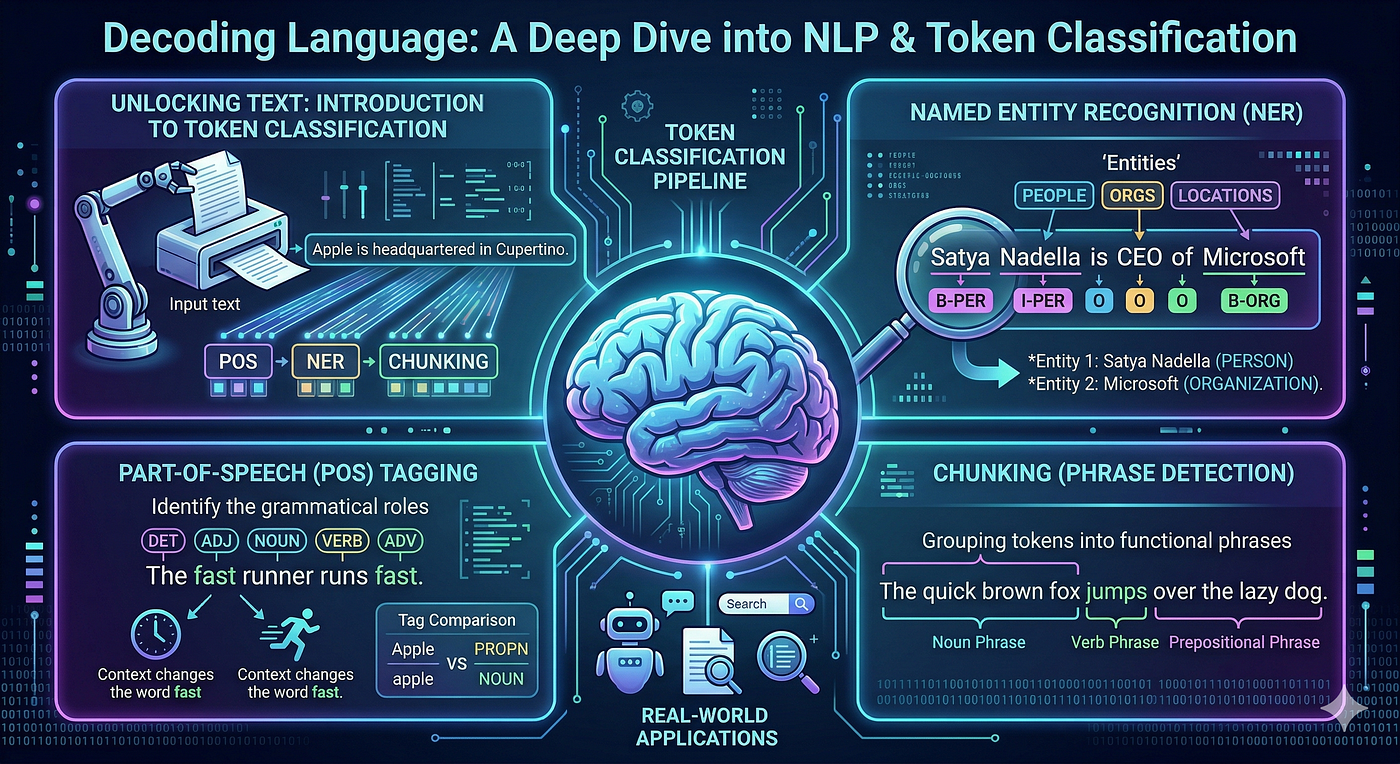 Decoding the Language: A Deep Dive into Token Classification in NLP