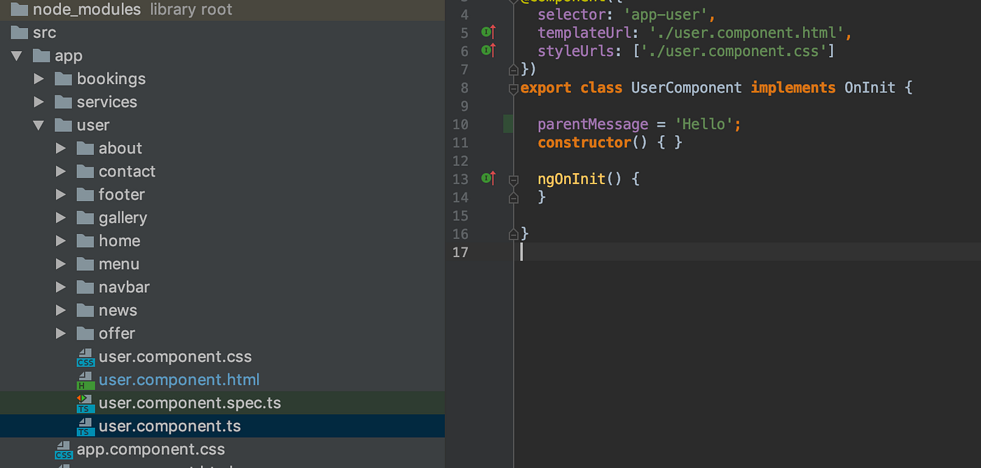 Angular 6 pass data from parent component to child component | by Sky Pan |  Medium