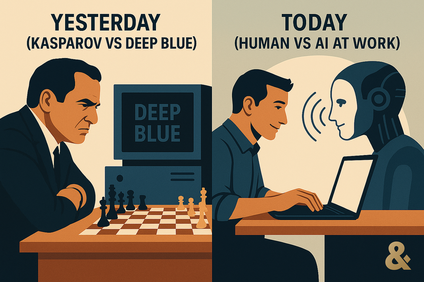 What Kasparov and Deep Blue Can Teach Us About Artificial Intelligence at Work