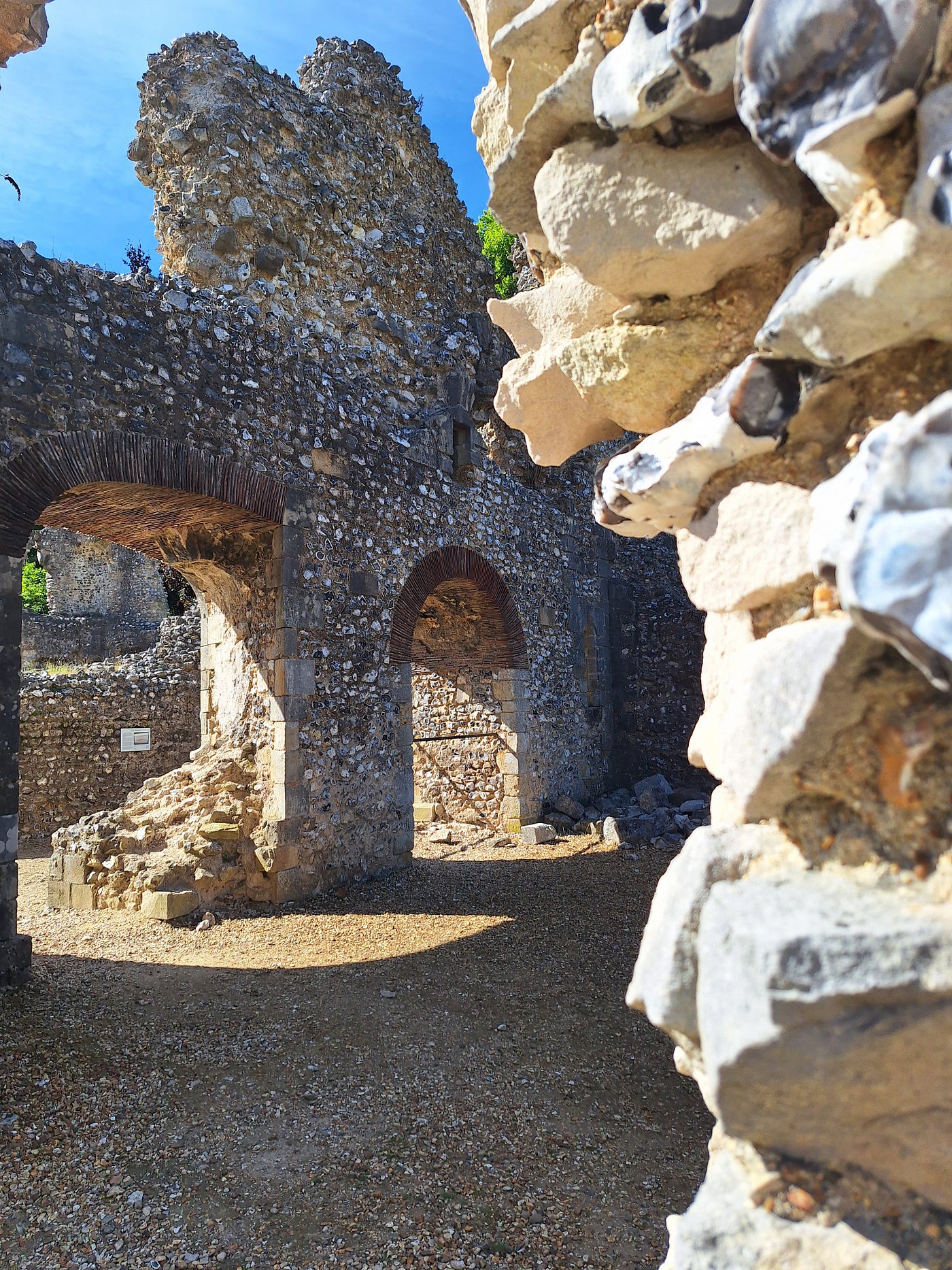 Castle Ruins in Winchester