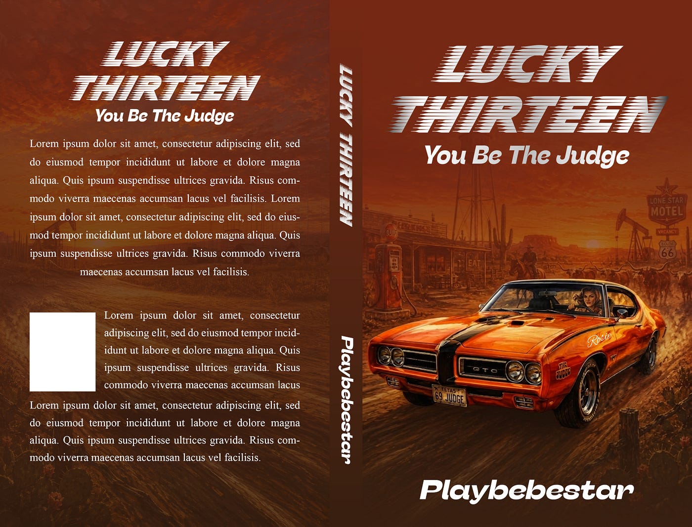 Lucky Thirteen, You Be The Judge, is an Epic Biography that is Narrated by Rosie Marie Lewis.