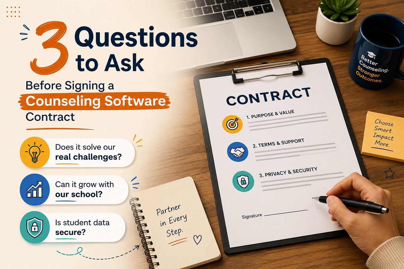 3 Questions to Ask Before Signing a Counseling Software Contract