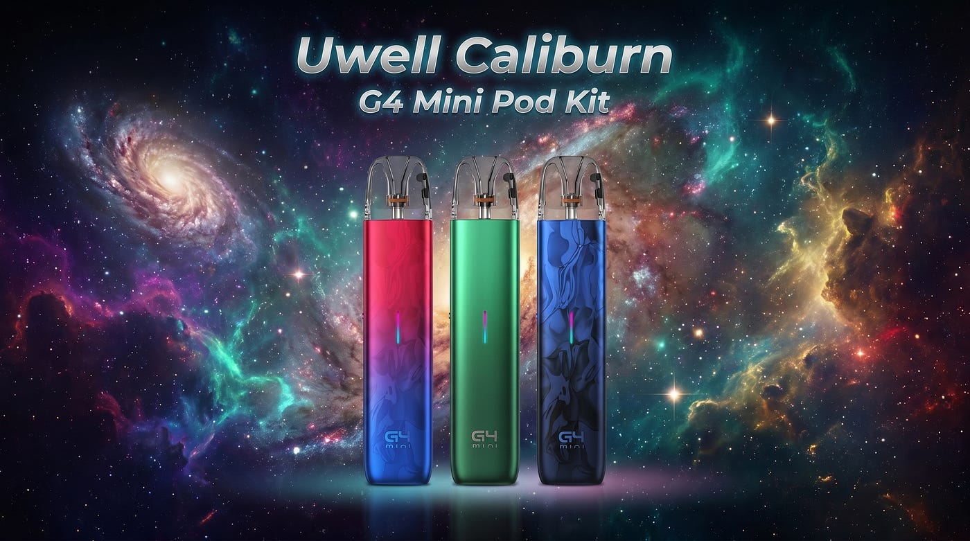 Caliburn G4 Mini Pod Kit Small Size with Big Flavour Experience