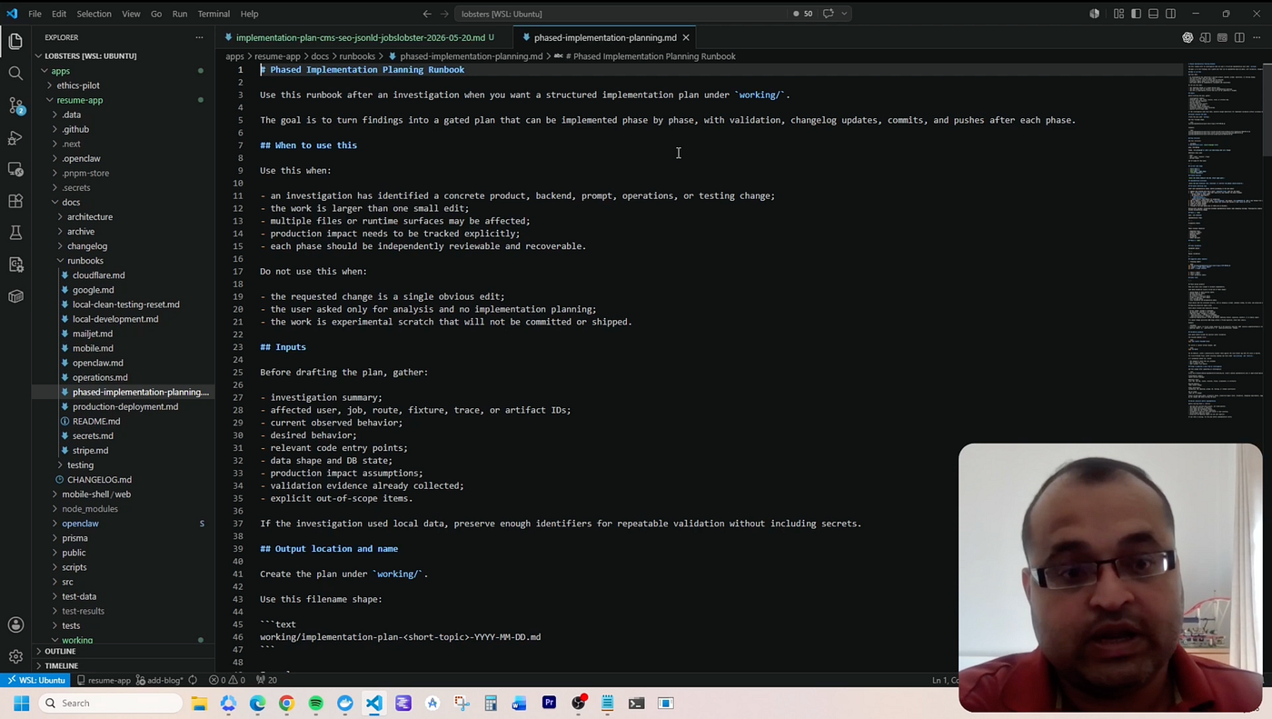 A quick look of how my phased implementation plan looks like