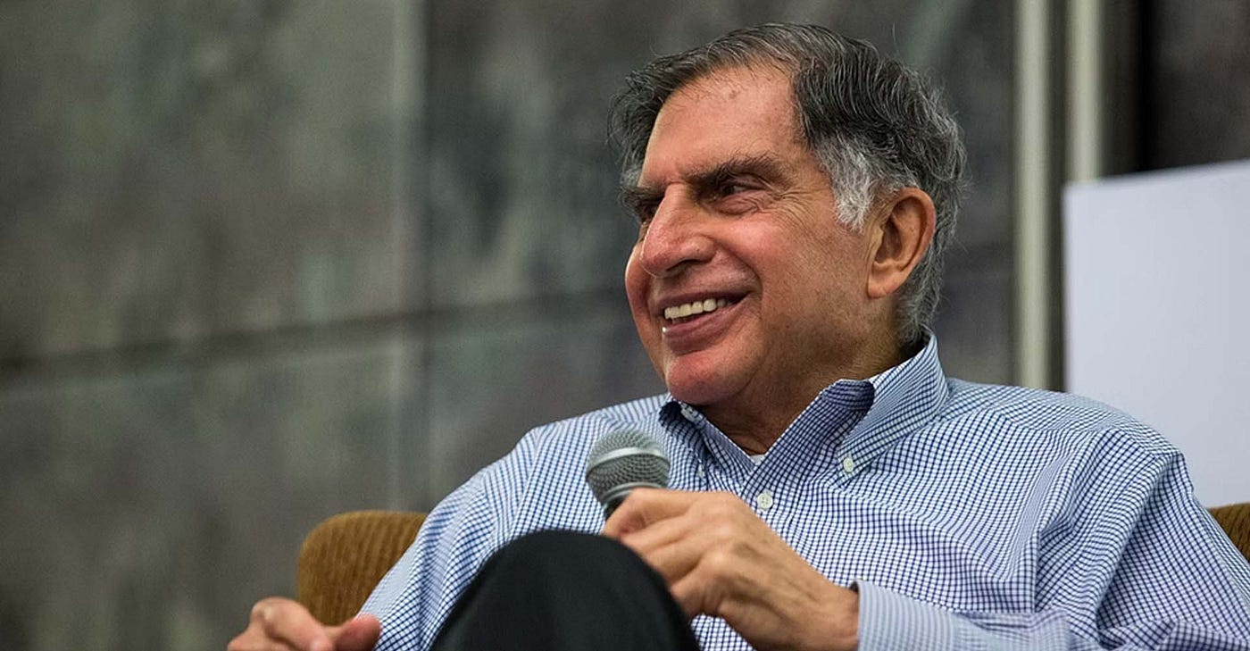 Success story of Ratan Tata. Ratan Tata is a shining example of… | by  GERALT DAVE | Medium