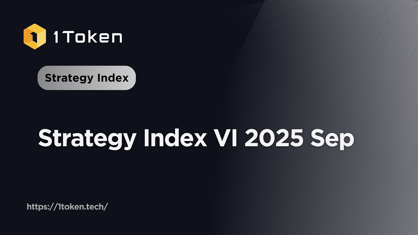 Crypto Quant Strategy Index V (Sep 2025) | by 1Token | Medium