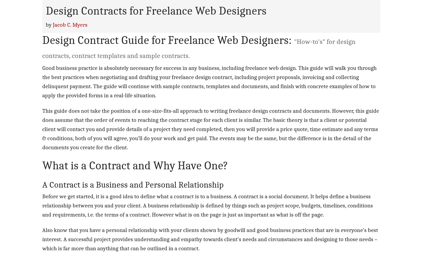top 7 web development contract templates (free) — updated for 2023