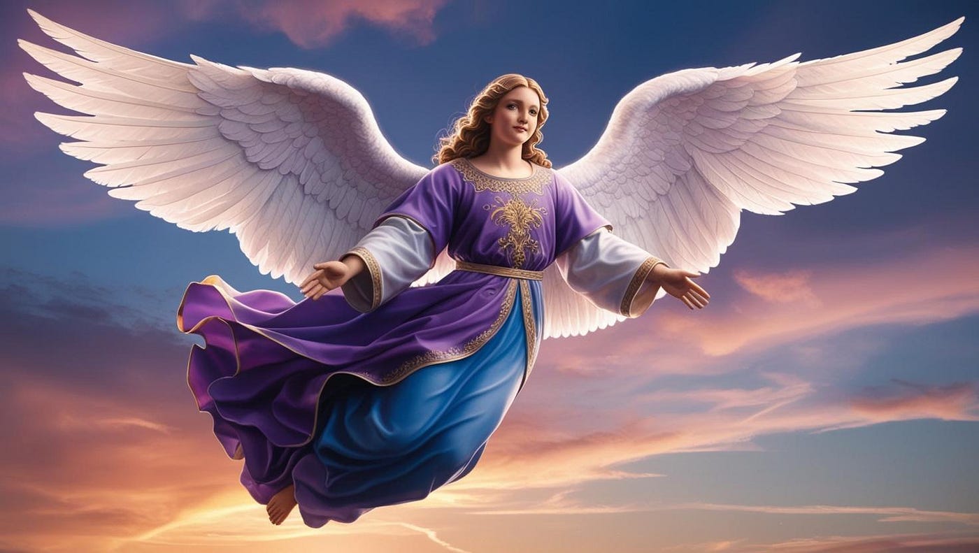 Zadkiel — The Archangel of Mercy and Forgiveness | by Elena Cooper