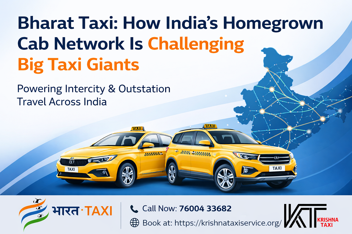 Bharat Taxi: Strengthening India’s Intercity Travel Network