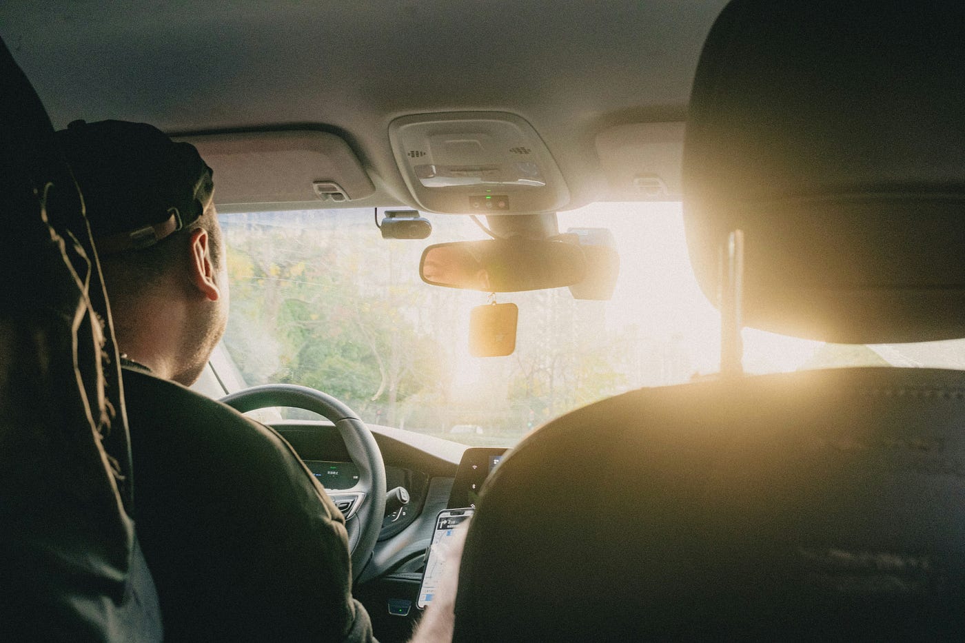 Andy, the Lyft driver.