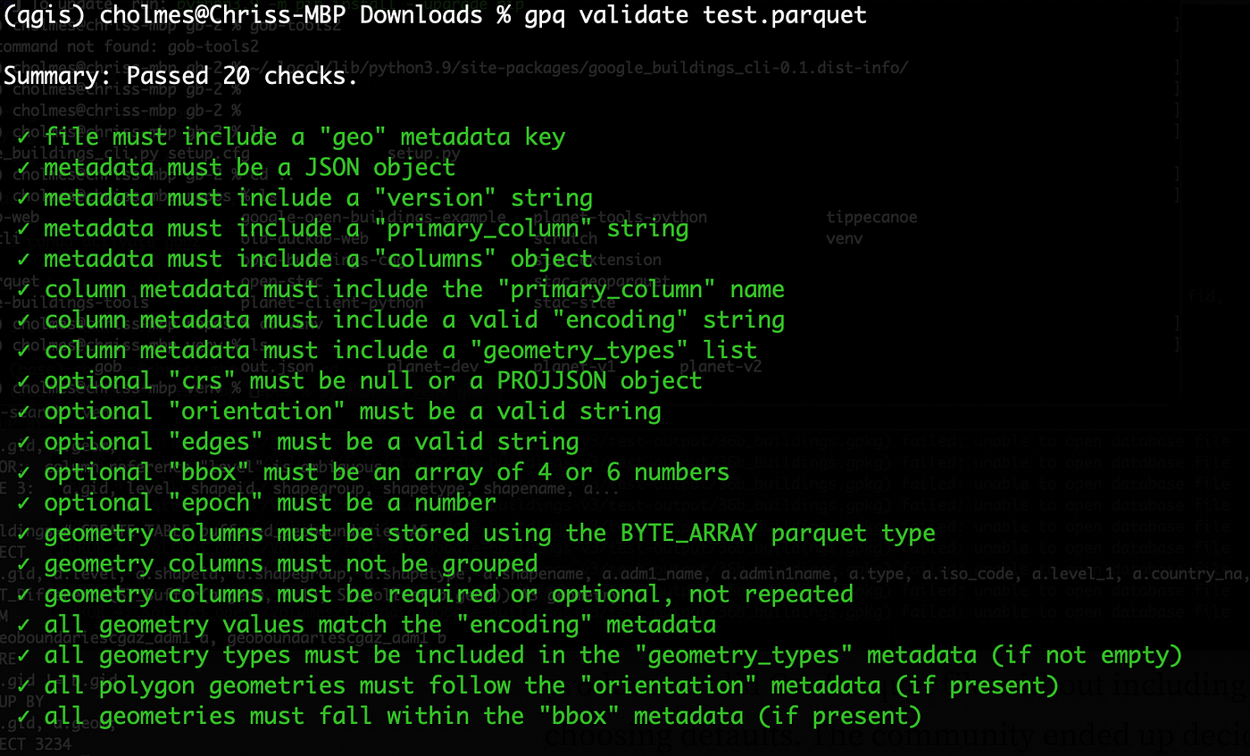 GeoParquet 1.0.0-rc.1 released!. I&rsquo;m excited to share that the 