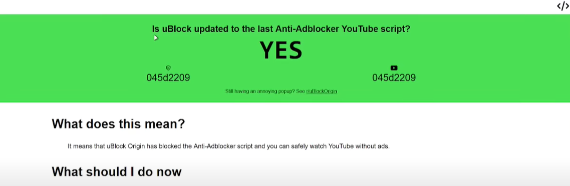 Bypass Youtube&rsquo;s Ad Block Prevention with uBlock Origin | by Abish 