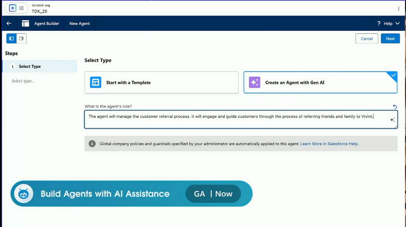 Agentforce with AI Assistance