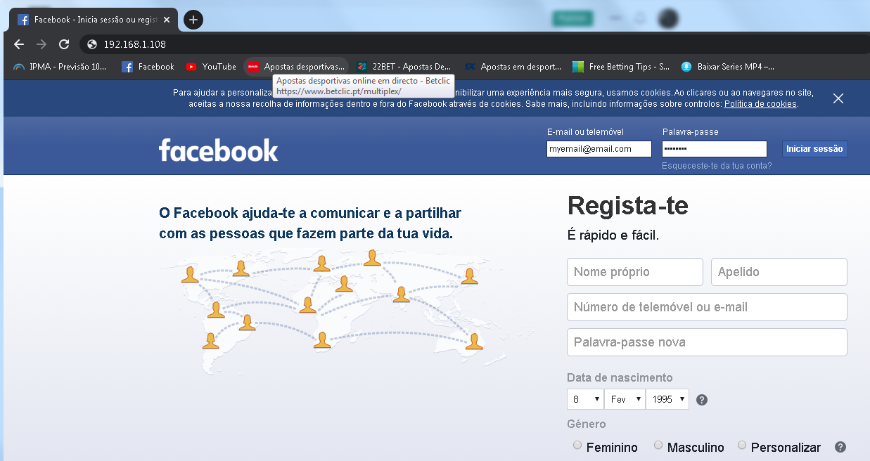 Facebook falso - Setoolkit. Neste tutorial, mostrarei como roubar…, by  Guilherme Alves