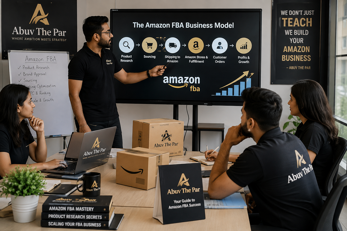 How Abuv The Par Helps Entrepreneurs Navigate the Amazon FBA Business Model