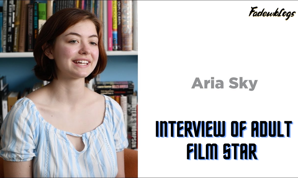 Adult Movie Star Aria Sky Interview | by Fadew | Medium