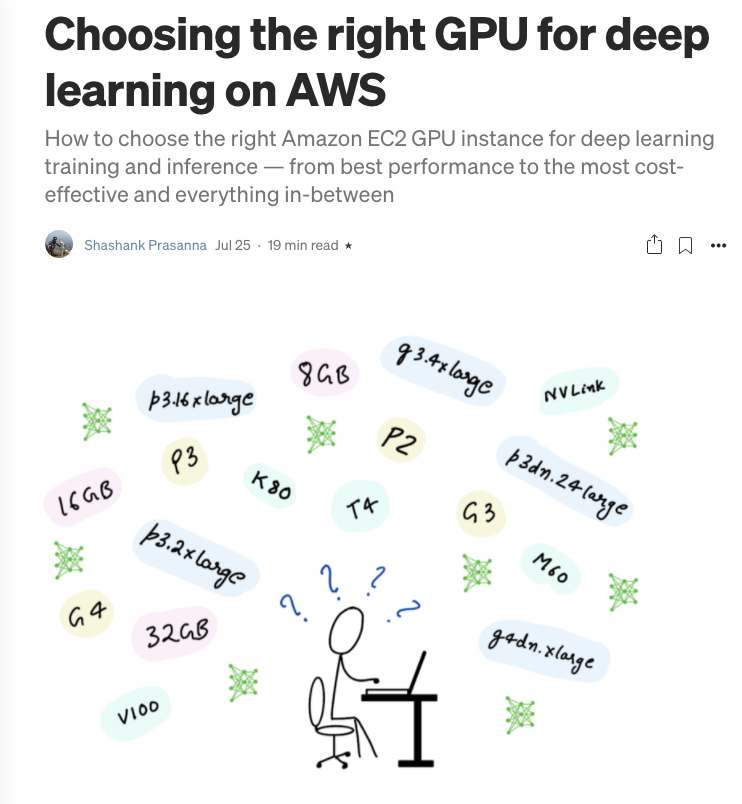 A complete guide to AI accelerators for deep learning inference — GPUs, AWS  Inferentia and Amazon Elastic Inference | by Shashank Prasanna | Towards  Data Science