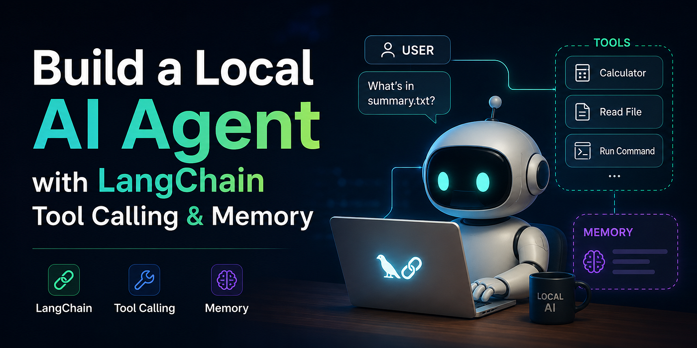 Building a Local AI Agent with LangChain: Tool Calling and Memory