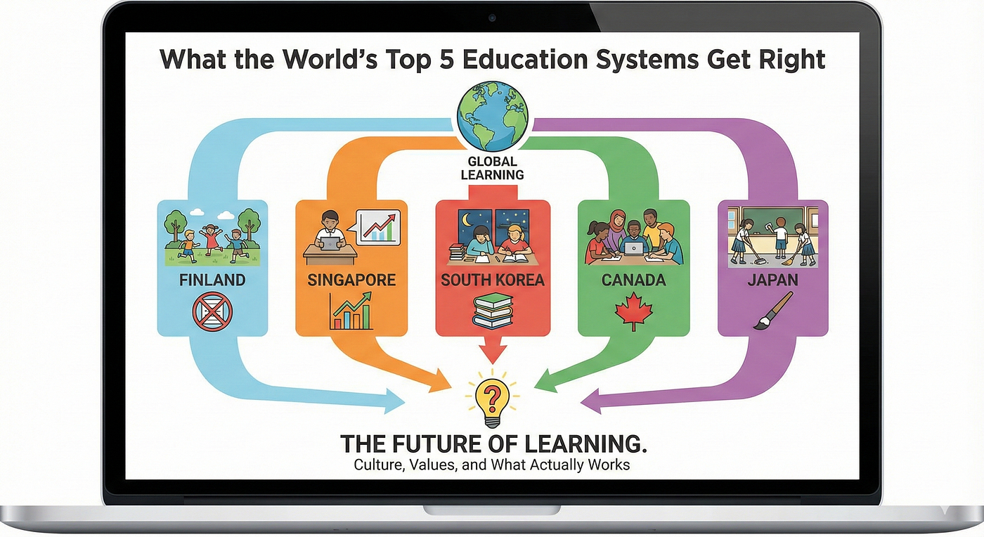 What the World’s Top 5 Education Systems Get Right (and What Everyone Else Can Learn)