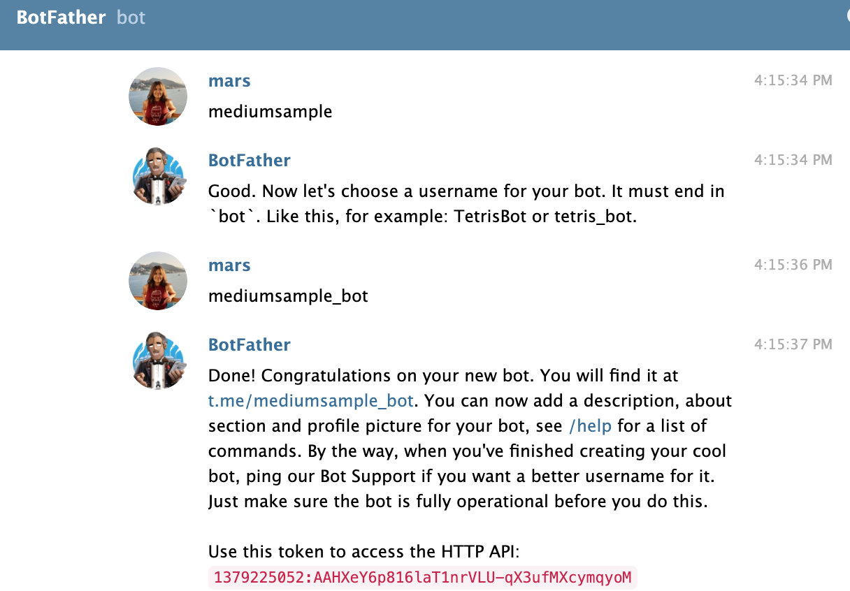 How to Create Telegram Bots Using Webhooks | by Mars Escobin | Level Up  Coding