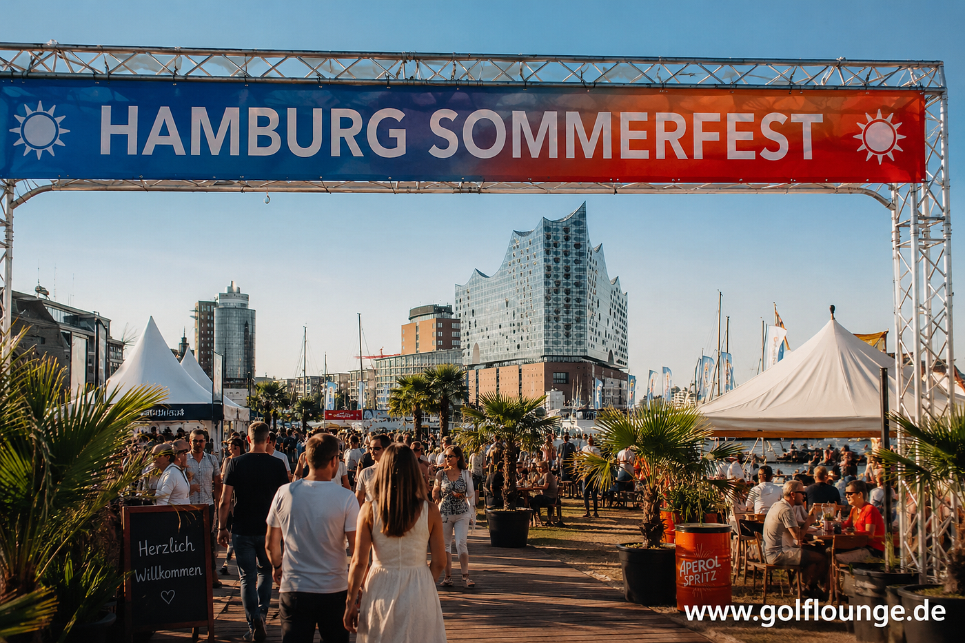 Hamburg Sommerfest: Wo Golfen und Sommerfeeling zusammenkommen