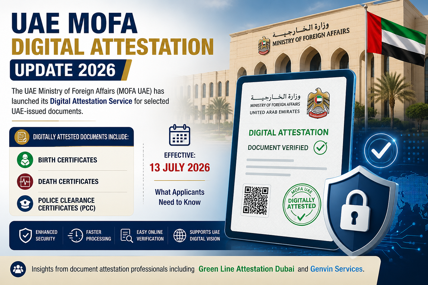 UAE Launches Digital Attestation for Selected Documents: What It Means for Applicants in 2026