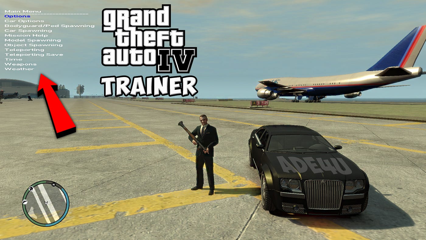 GTA 4 Simple Native Trainer