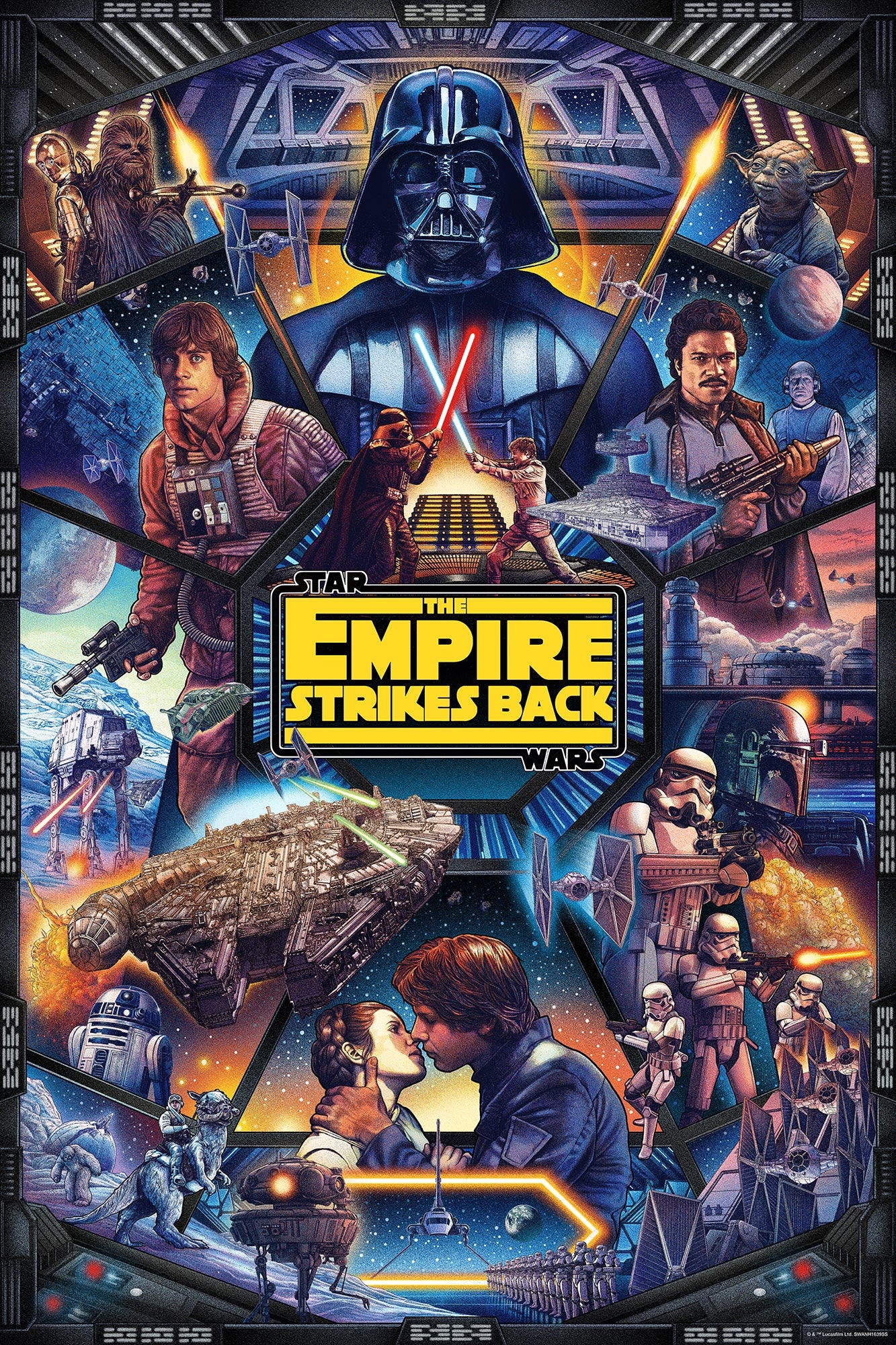 Star Wars: Empire Strikes Back Original 70mm Film Cell In Original Sealed  Package