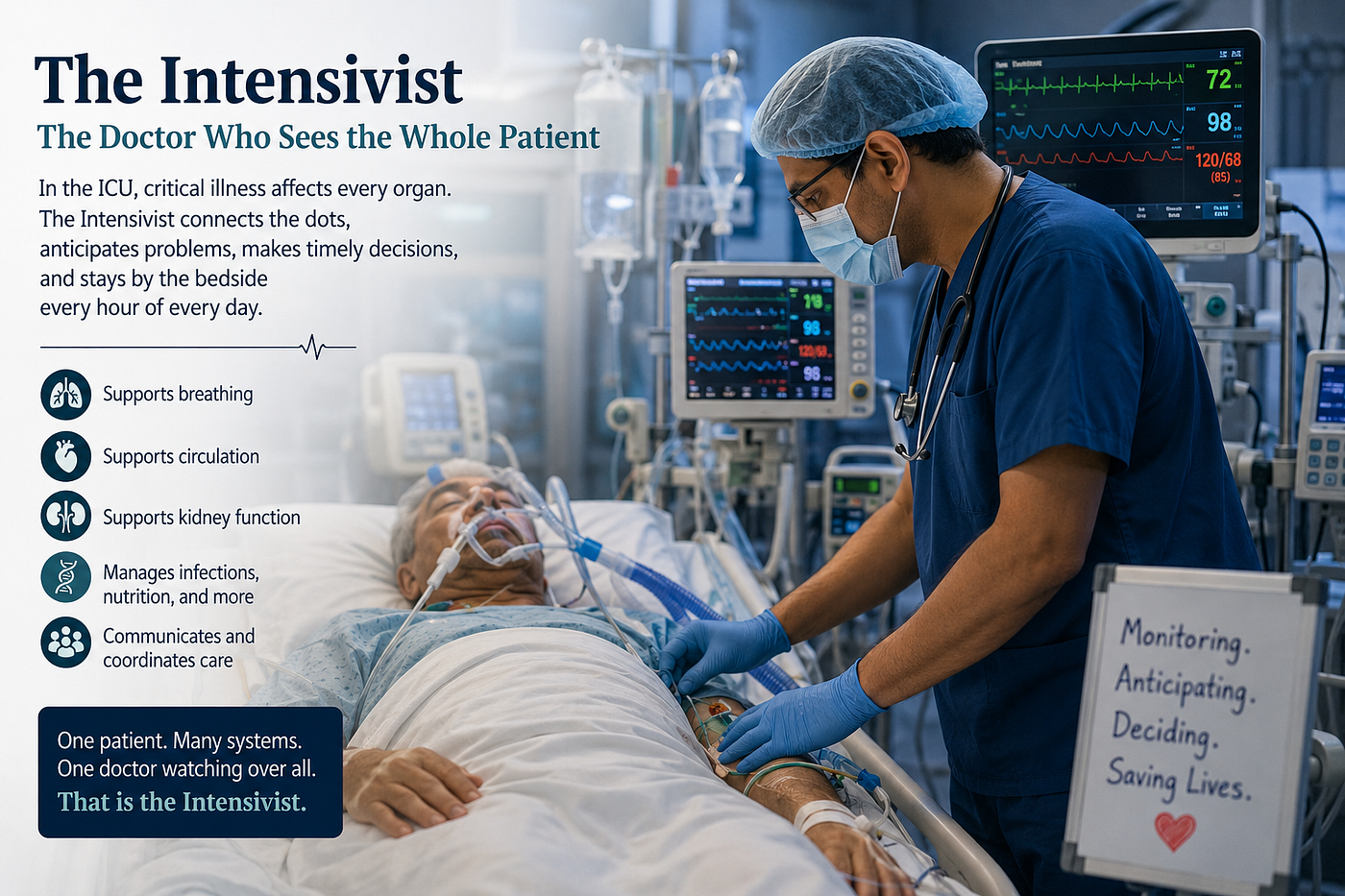 The Doctor Behind the ICU: Why Intensivist Matter